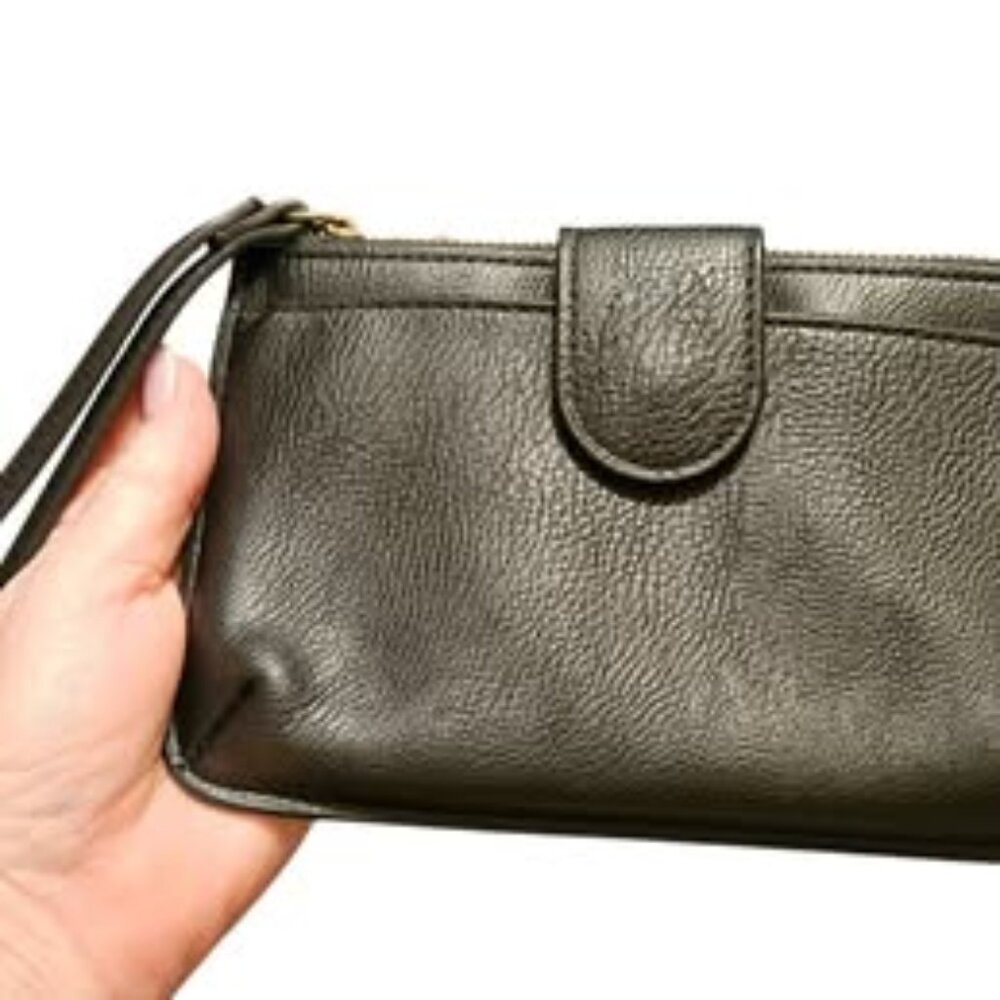 Universal Thread Zip Closure Wristlet Wallet Id W… - image 1